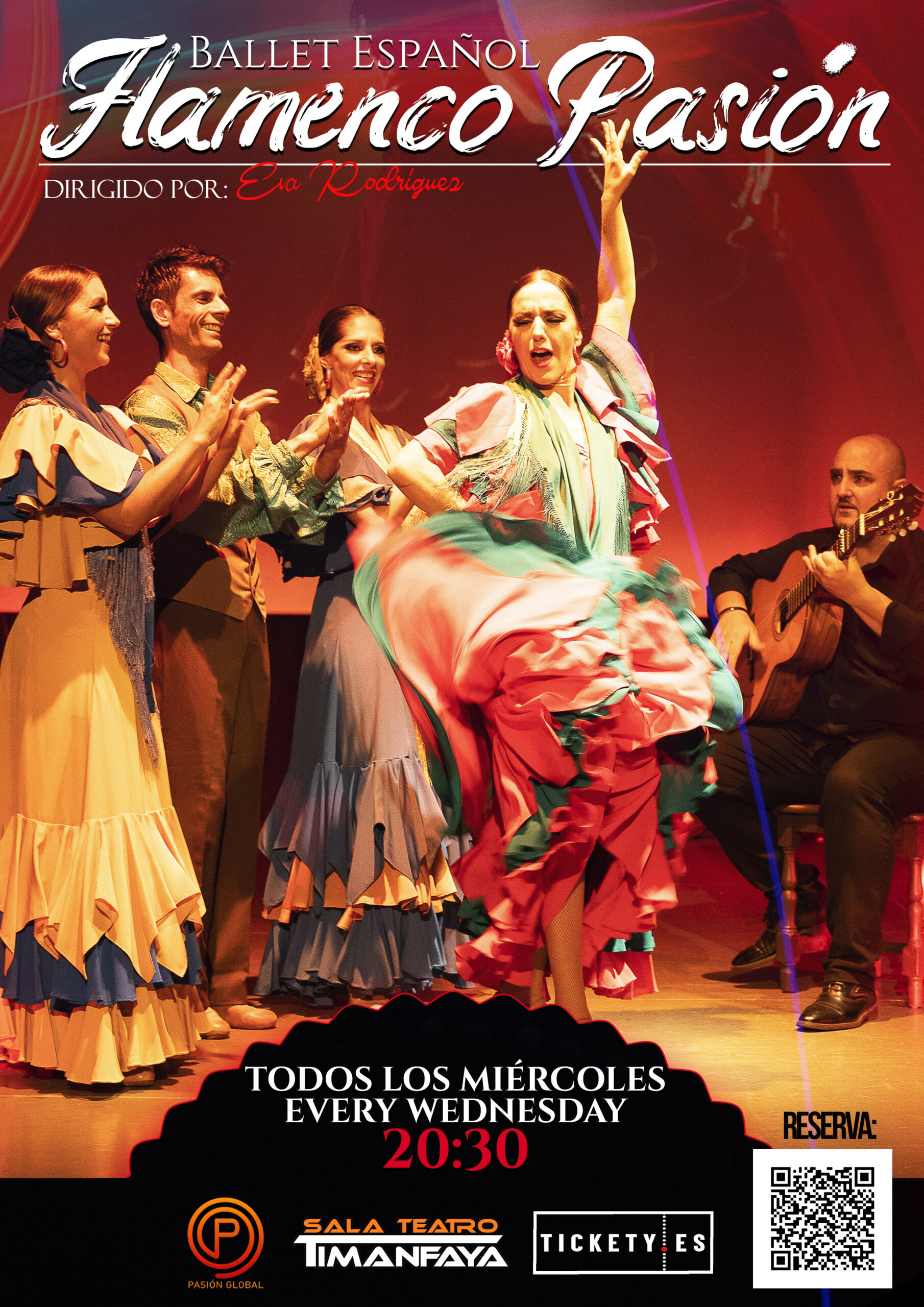 Teneriffa-Nord, Puerto de la Cruz: Flamenco-Show im Teatro Timanfaya 8 Flamenco Passion scaled