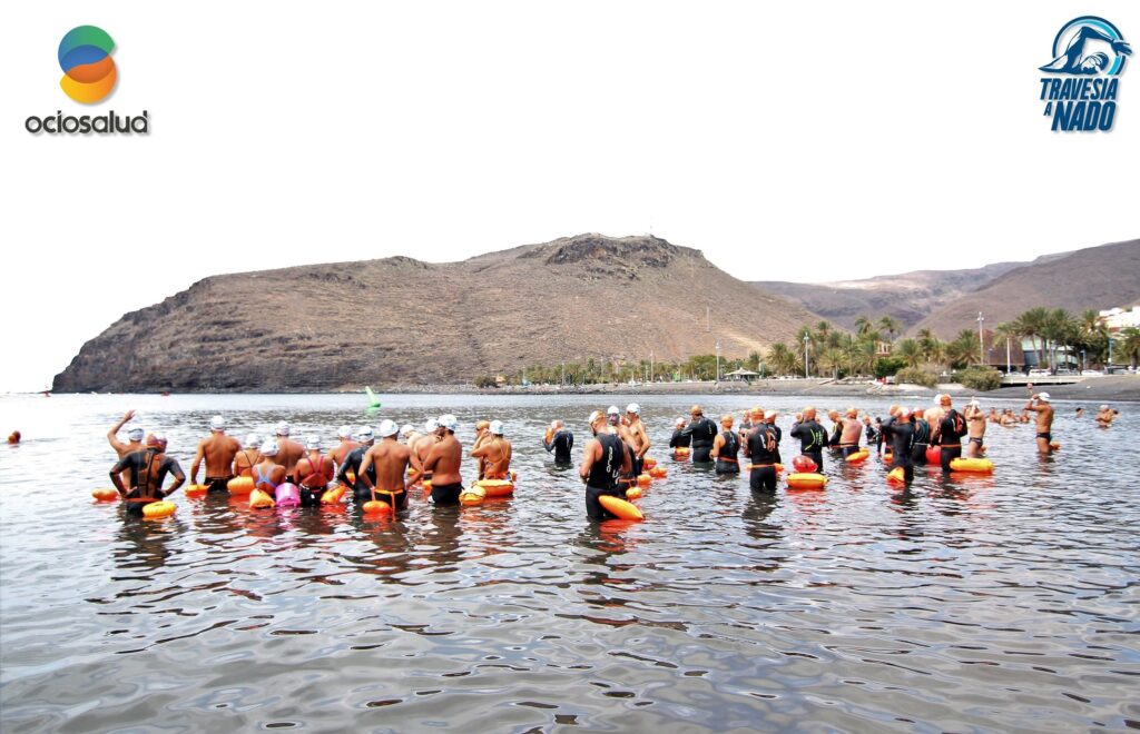 Großer Schwimmwettbewerb in Santiago del Teide 94 Grosser