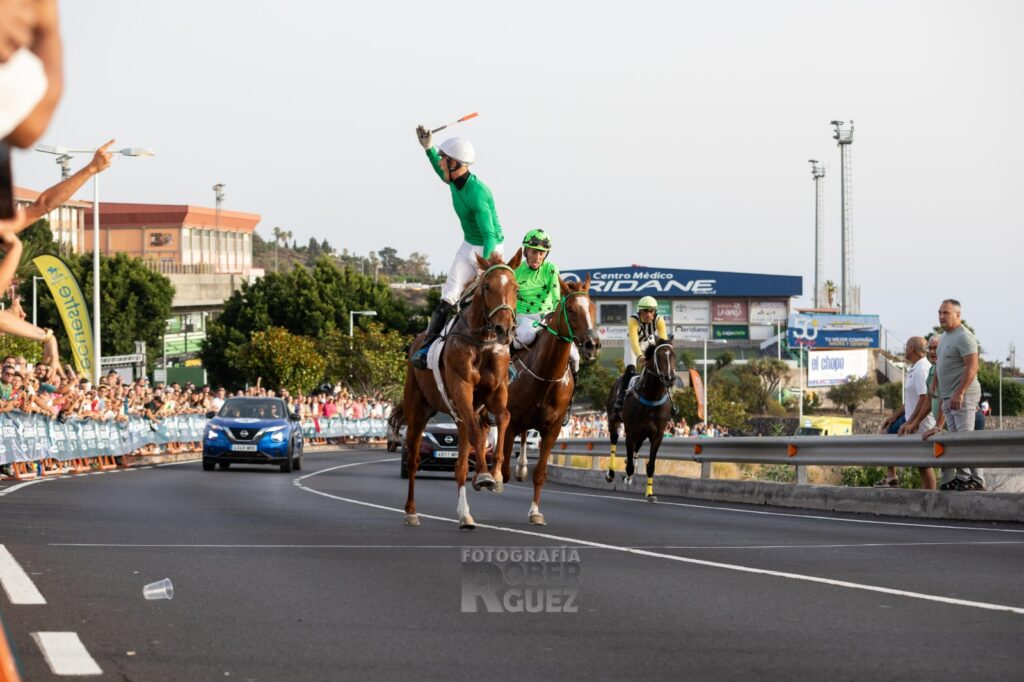 Sieger des Reitturniers La Palma Ecuestre 99 Sieger