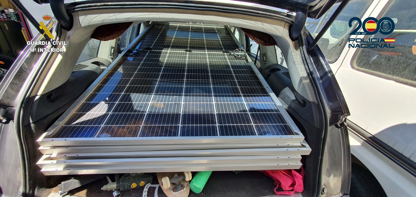 Solarplatten Diebe