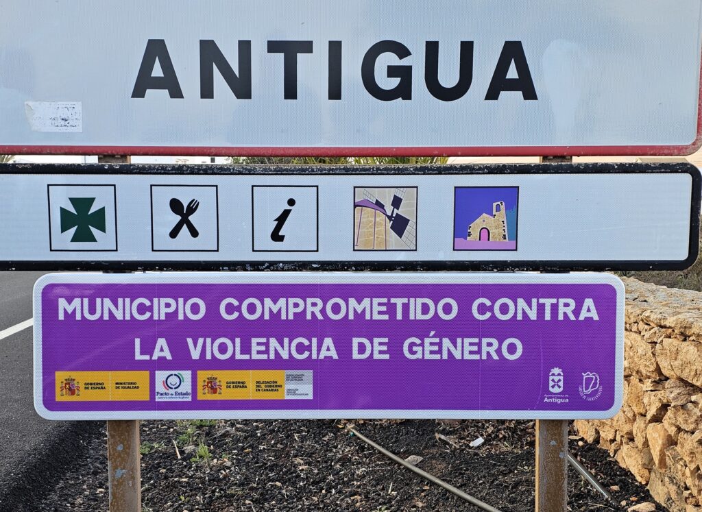 Fuerteventura - Antigua: Eindeutiges Statement gegen häusliche Gewalt 99 Eindeutiges