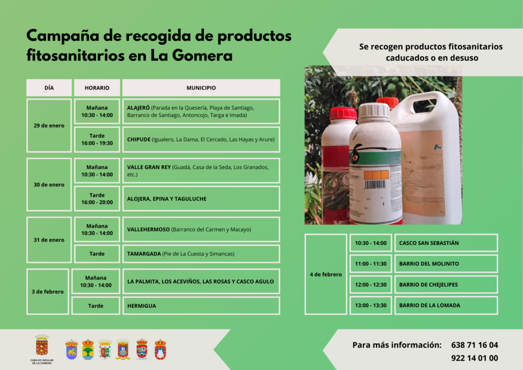 La Gomera - San Sebastián: Kampagne zur Abgabe alter Düngemittel 96 Kampagne