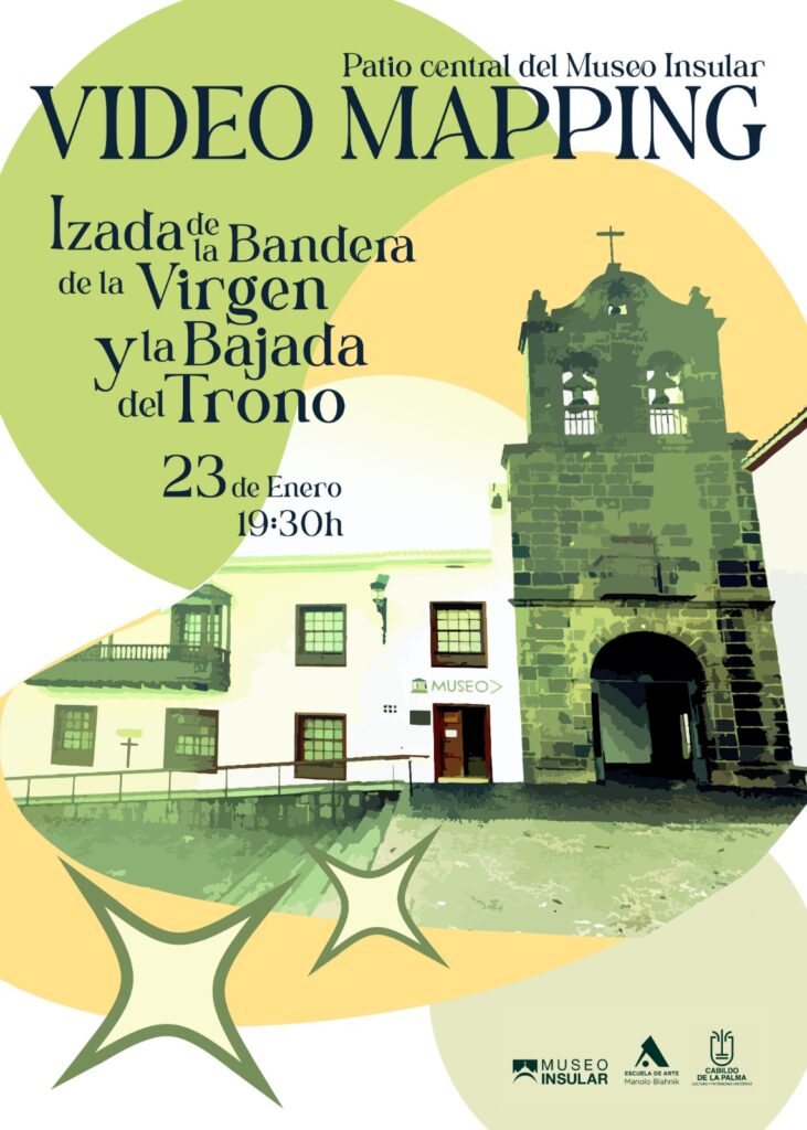 La Palma - Santa Cruz: Videomapping für die Bajada de la Virgen 93 Video mapping