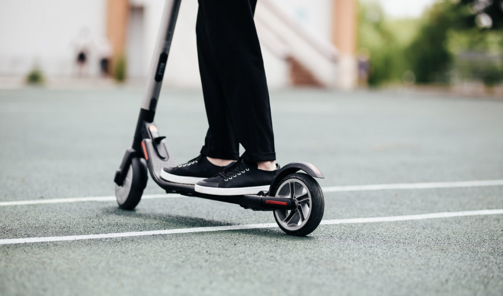 Rollerfahrer