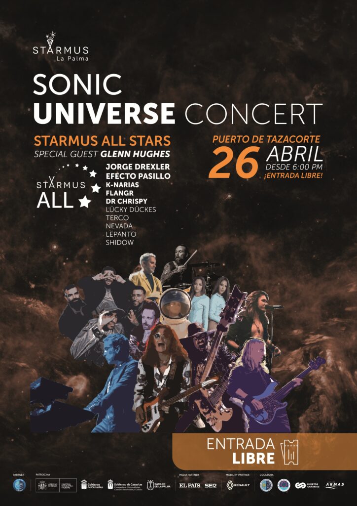 La Palma, Tazacorte: Starmus Festival mit Konzert-Highlight 97 starmus