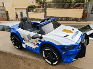 Kinder Polizeiauto
