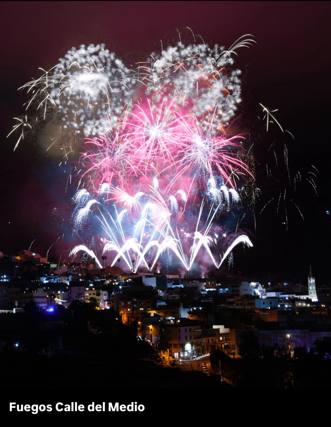 Kreuz Feuerwerk