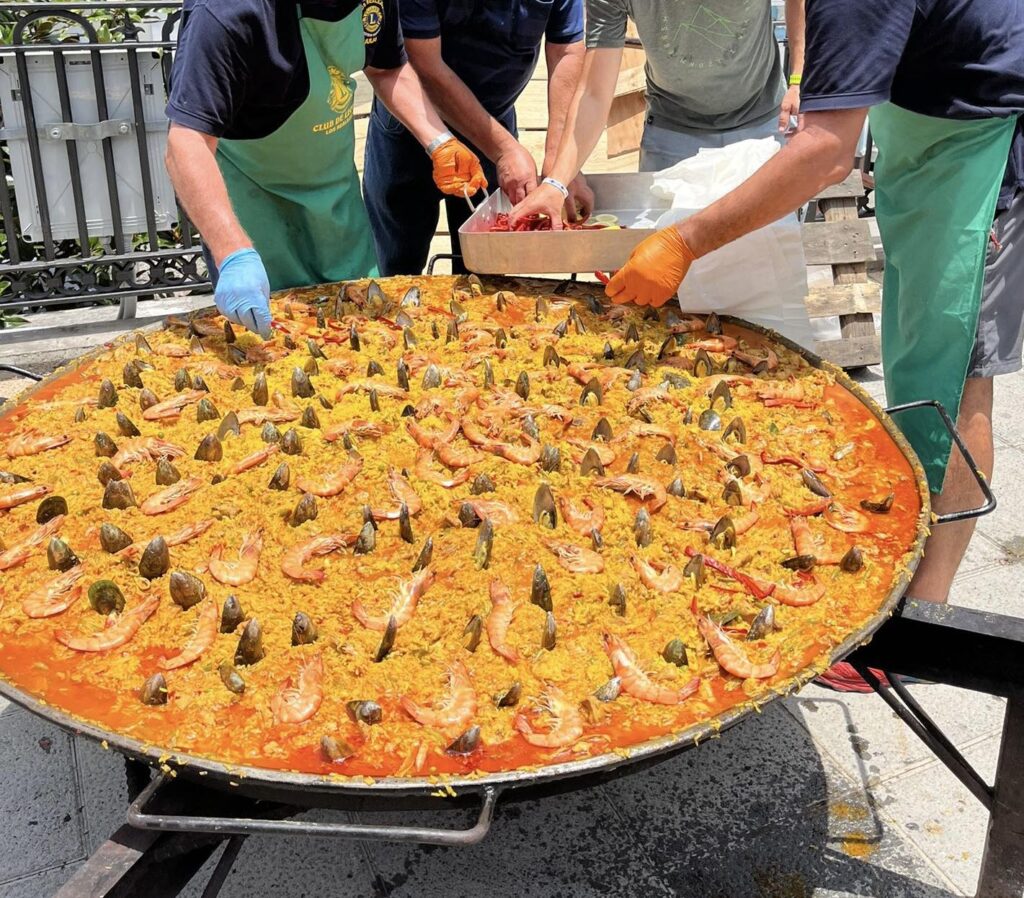 Paella Lions club