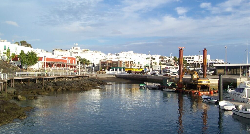 Puerto del Carmen der alte Hafen