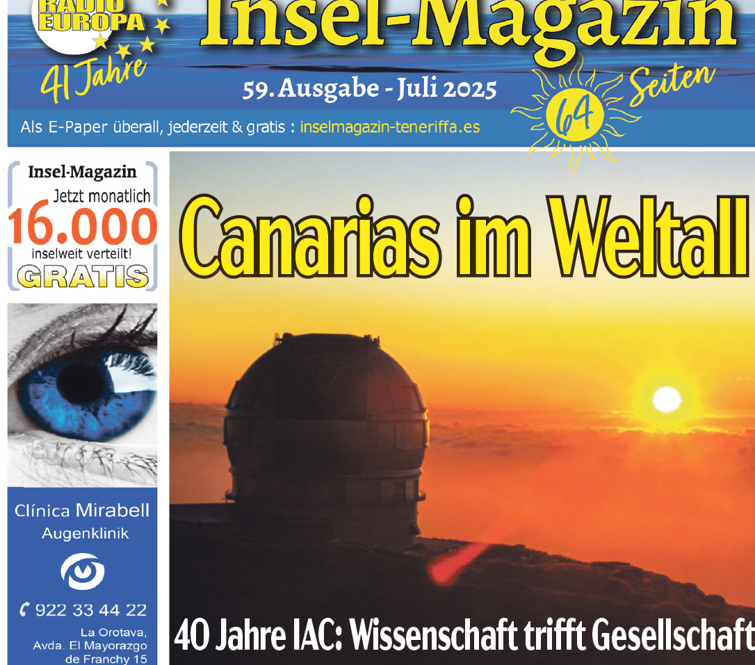 Teneriffa: Sommerfrisch – die Juli Ausgabe des Insel Magazins 1 Sommerfrisch