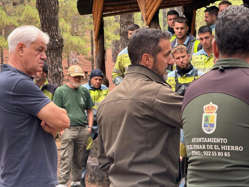 El Hierro, Valverde: Ende der Waldbrandsaison 91 Ende