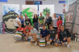 Gran Canaria-Nord, Las Palmas: Graffiti-Workshop in Las Palmas 5 Graffiti