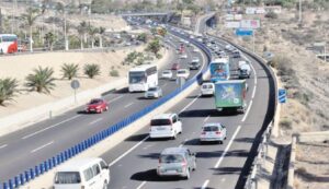 Teneriffa-Süd, Granadilla de Abona: Grünes Licht für dritte Fahrspur auf der Südautobahn 14 Gruenes