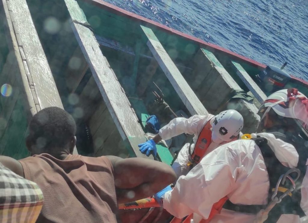 Kanarische Inseln: Seenotrettung rettete 450 Menschen vor dem Sturm 1 Seenotrettung