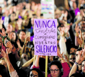 anti gewalt demonstration