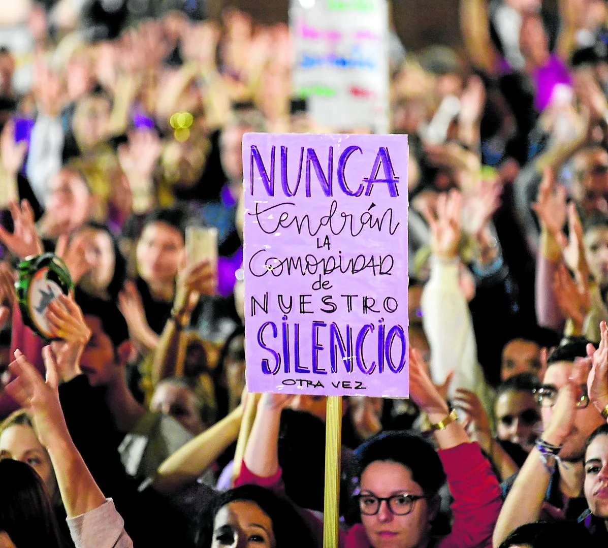 anti gewalt demonstration