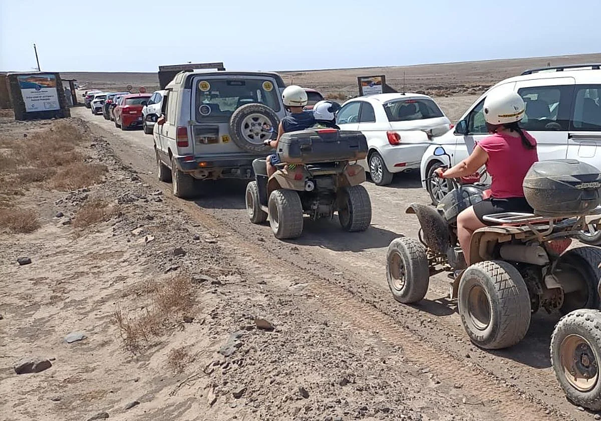 Lanzarote, Yaiza: Illegale Ausflugsfahrten im Schutzgebiet 1 illegale