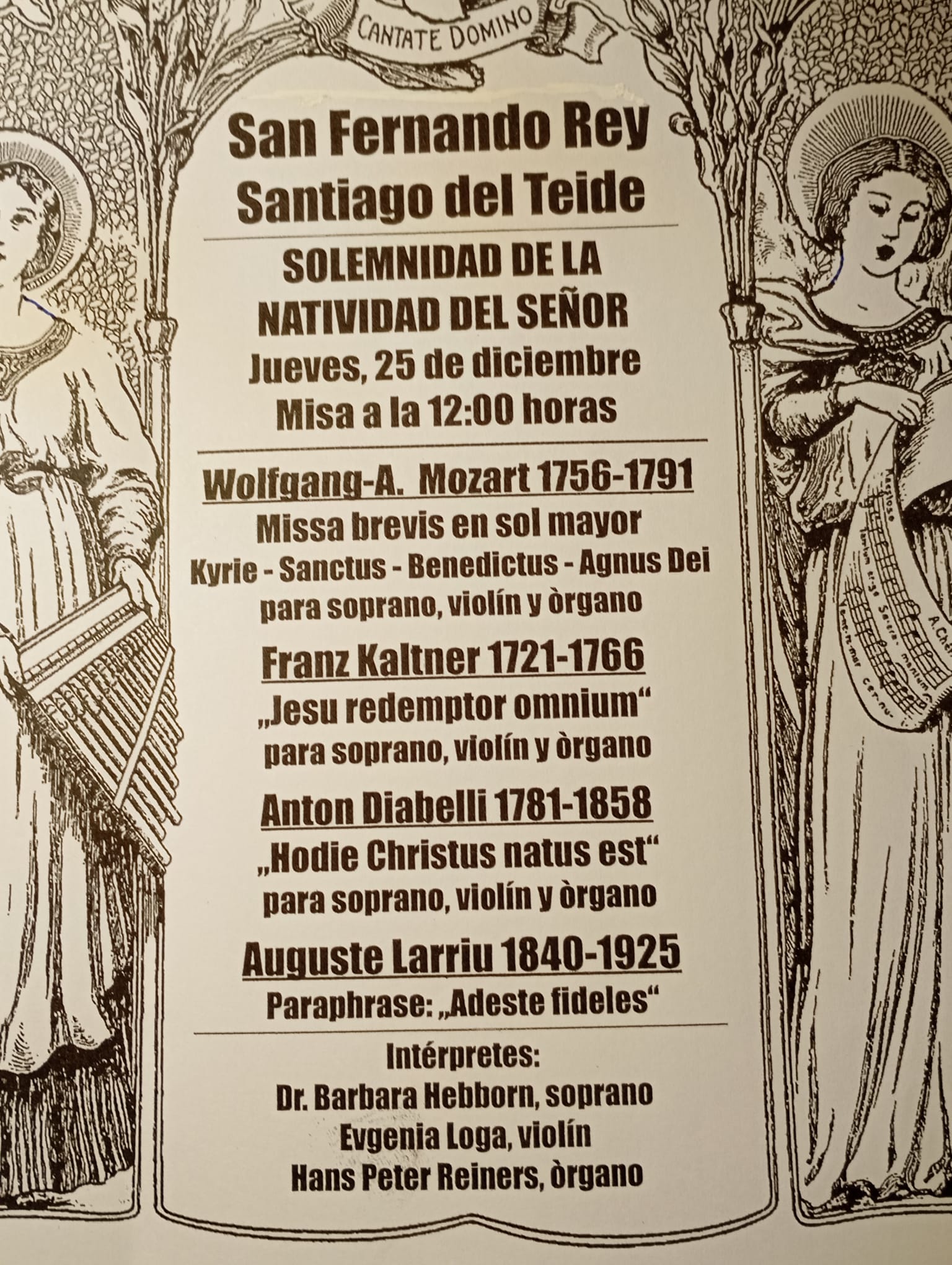 Konzert Weihnachtsfest