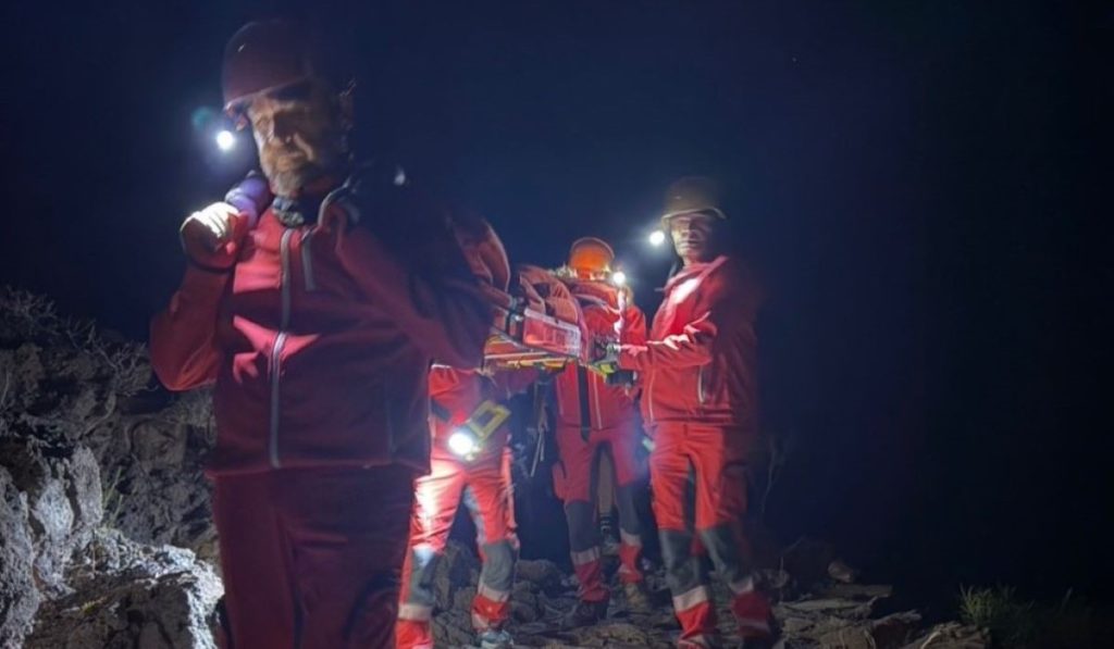 La Gomera, Valle Gran Rey: Nächtliche Rettungsaktion der Feuerwehr 93 Naechstliche