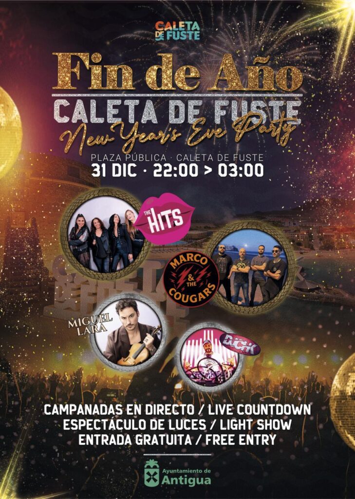 Fuerteventura, Caleta de Fuste: Silvesterparty in Caleta de Fuste 92 Silvesterparty Caleta