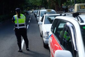Teneriffa-Nordost, Santa Cruz: Taxis blockierten die Hauptstadt 2 TAxis