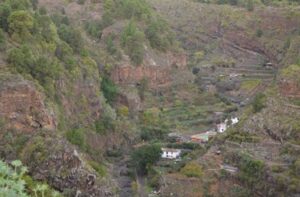 La Palma, Santa Cruz: Mumifizierter Leichnam im Barranco del Rio 15 mumifizierter