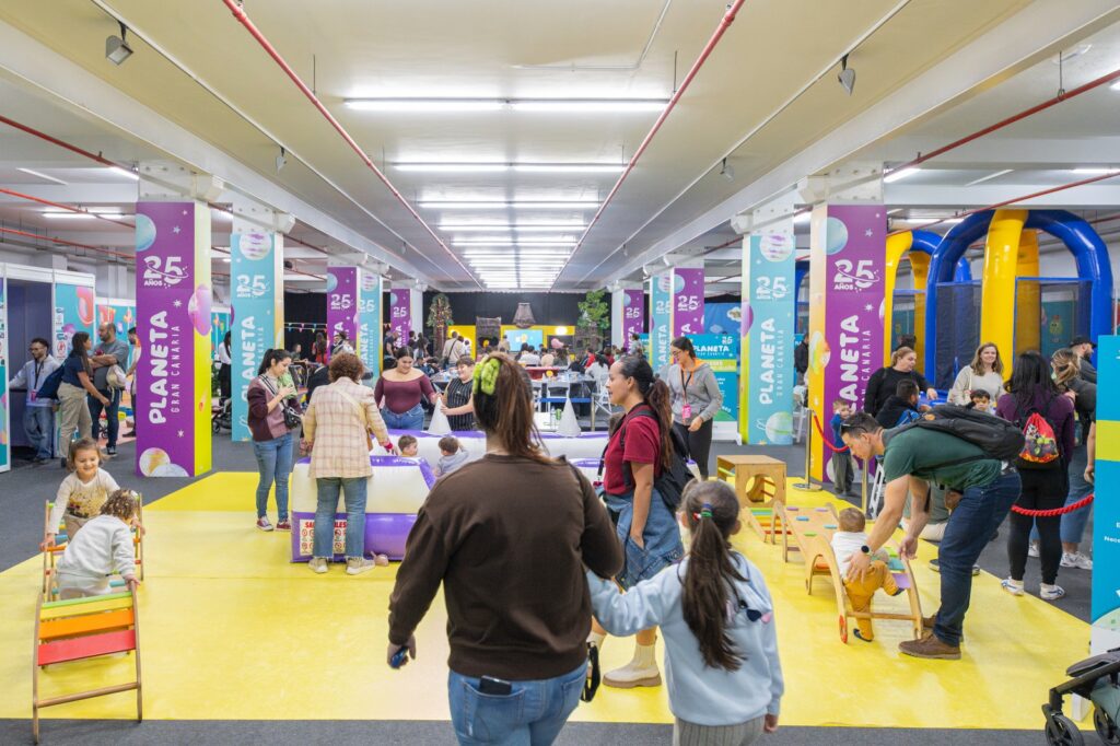 Gran Canaria-Nord, Las Palmas: 35.000 Besucher auf der Kindermesse 95 35.000