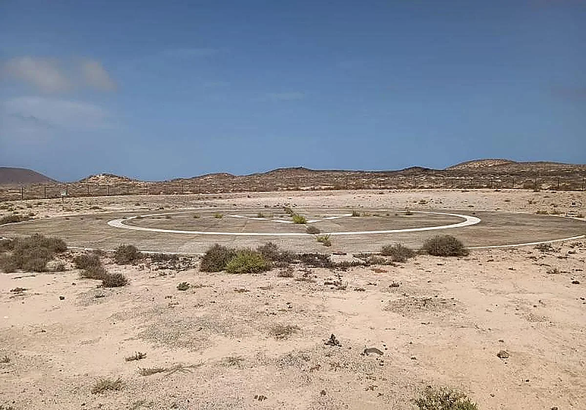 Hubschrauberlandeplatz