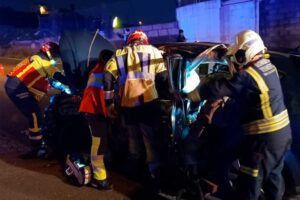 Teneriffa-Nord, Santa Cruz: Kollision mit einer Mauer 11 Kollision