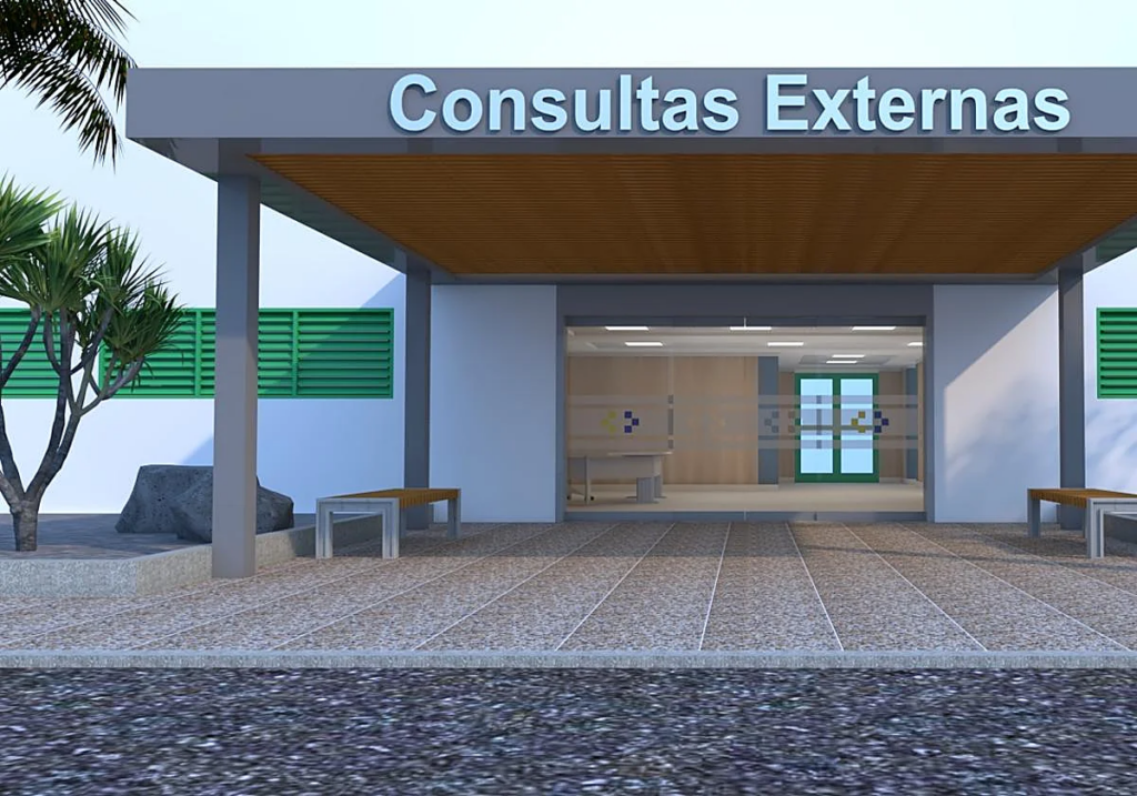 Lanzarote, Arrecife: Neuer Anbau für ambulante Therapien 99 Neuer