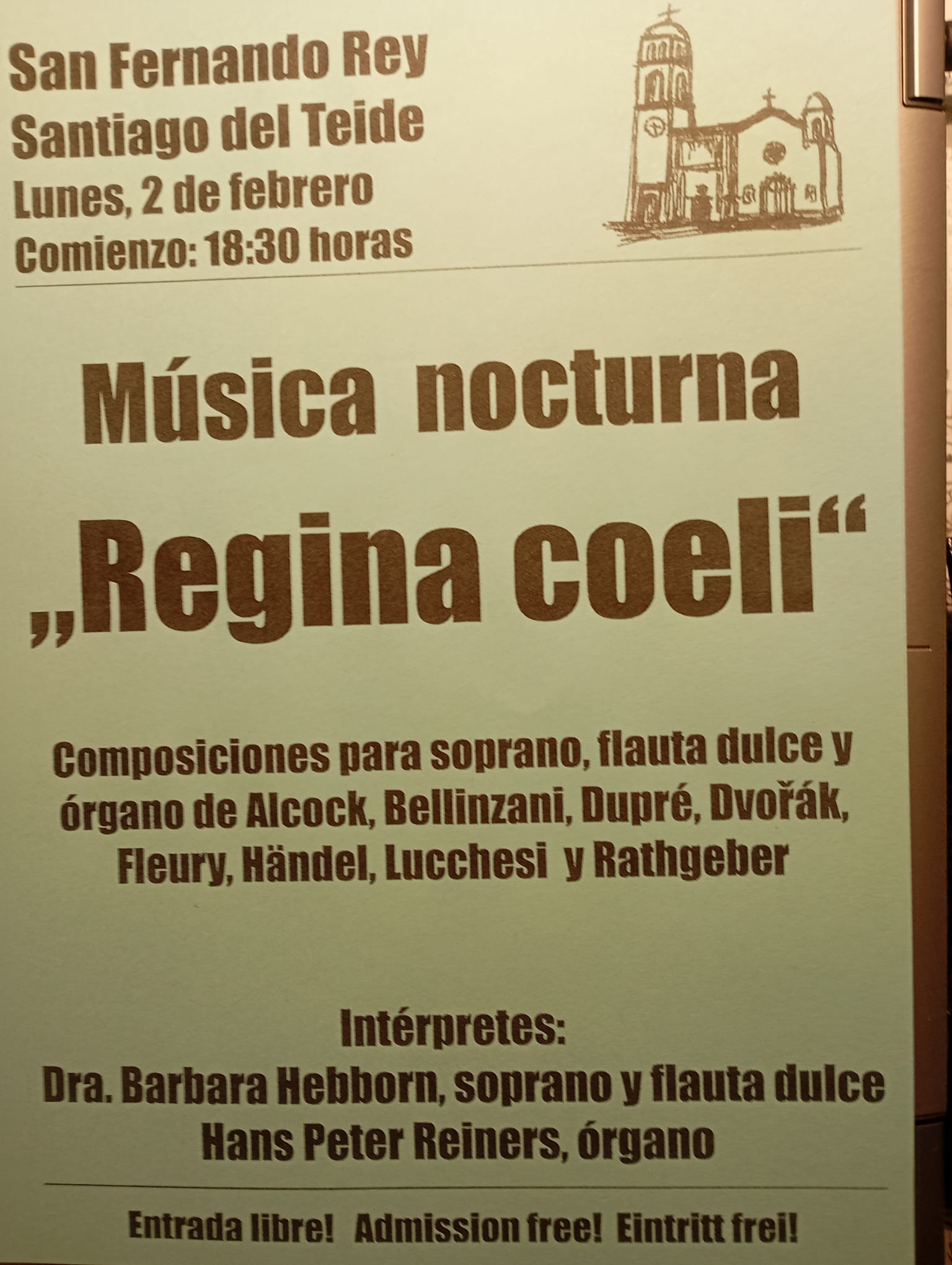 regina Coeli Santiago