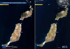 Lanzarote, Arrecife: Regen begrünt die trockensten Inseln 13 Regen