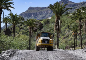 Gran Canaria-Süd, Mogán: Aufräumarbeiten im Barranco von Arguineguín 7 Aufraeumarbeiten