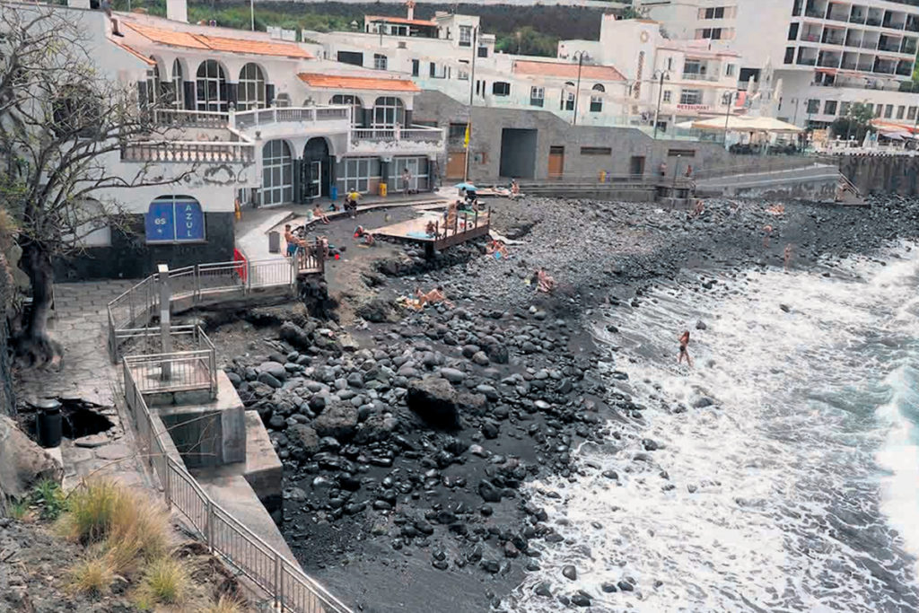 Teneriffa-Nord, Icod de los Vinos: Kampf um den San Marcos Strand 94 Kampf