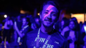 La Palma, Los Llanos de Aridane: Vorbereitungen auf den <em>Neon Run Spain</em> 19 Vorbereitung
