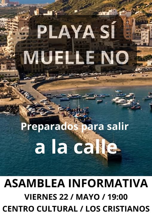 Teneriffa-Süd, Arona: Hafenerweiterung abgelehnt 1 Hafenerweiterung