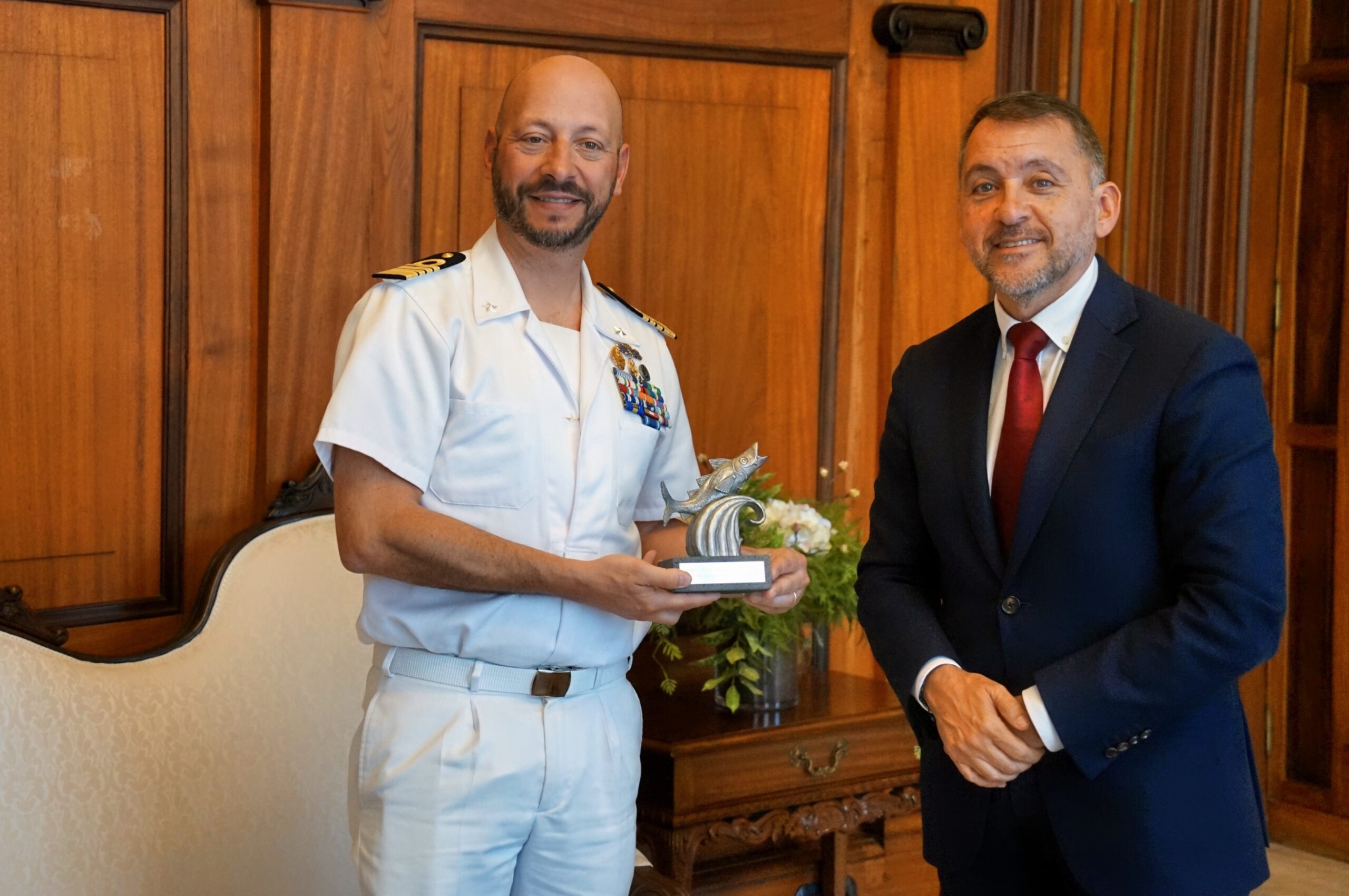Teneriffa-Nordost, Santa Cruz: Kapitäns-Empfang im Rathaus 1 Kapitaensempfang scaled