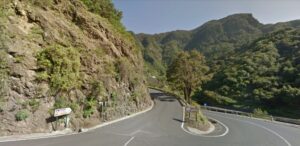 La Gomera, San Sebastián: Straße El Rejo unter Vorbehalt geöffnet 15 Strasse