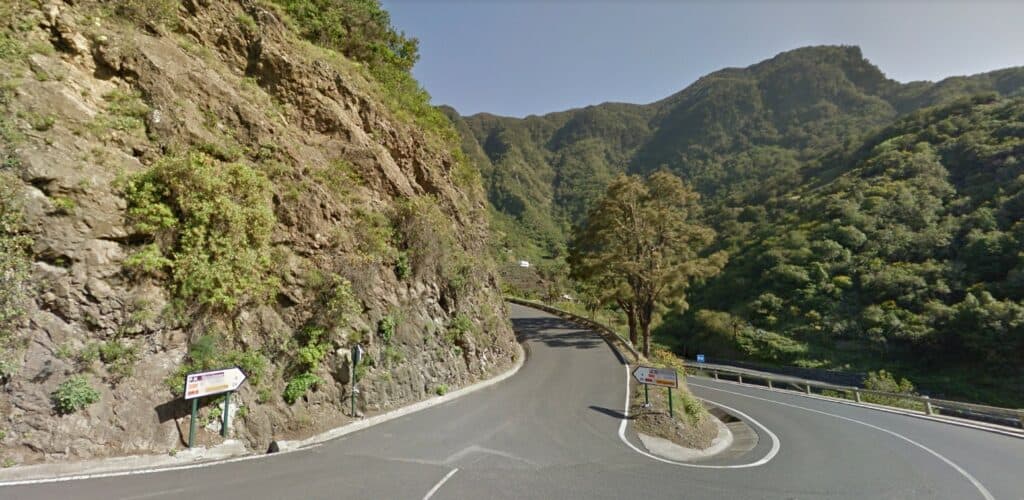 La Gomera, San Sebastián: Straße El Rejo unter Vorbehalt geöffnet 1 Strasse