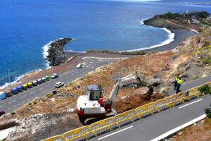 Teneriffa-Ost, El Rosario: Straßenrekonstruktion an der Costa Caricia 11 Strassenrekonstruktion