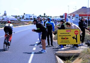 Lanzarote, Arrecife: Straßensperren für den <em>Ironman 2026</em> 8 Strassensperre