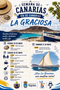 Lanzarote, La Graciosa: Día de Canarias auf La Graciosa 72 graciosa
