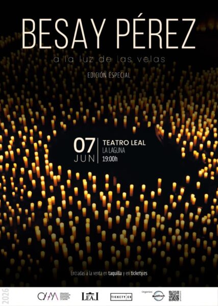 Teneriffa-Nord, La Laguna: Besay Pérez gibt Konzert bei Kerzenschein 6 Besay Perez