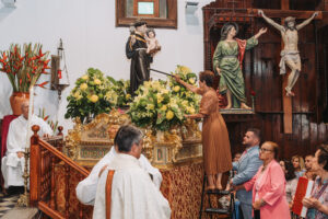 Gran Canaria-Süd, Mogán: Ehrung für San Antonio 8 Ehrung