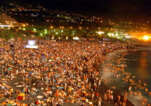 Teneriffa-Nord, Puerto de la Cruz: Johannisnacht wird wieder am Strand gefeiert 14 Johannisnacht