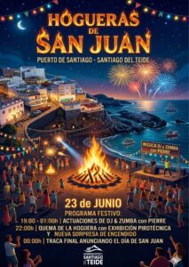 Teneriffa-Südwest, Santiago del Teide: <em>Noche San Juan</em> in Puerto de Santiago 20 Noche San Juan