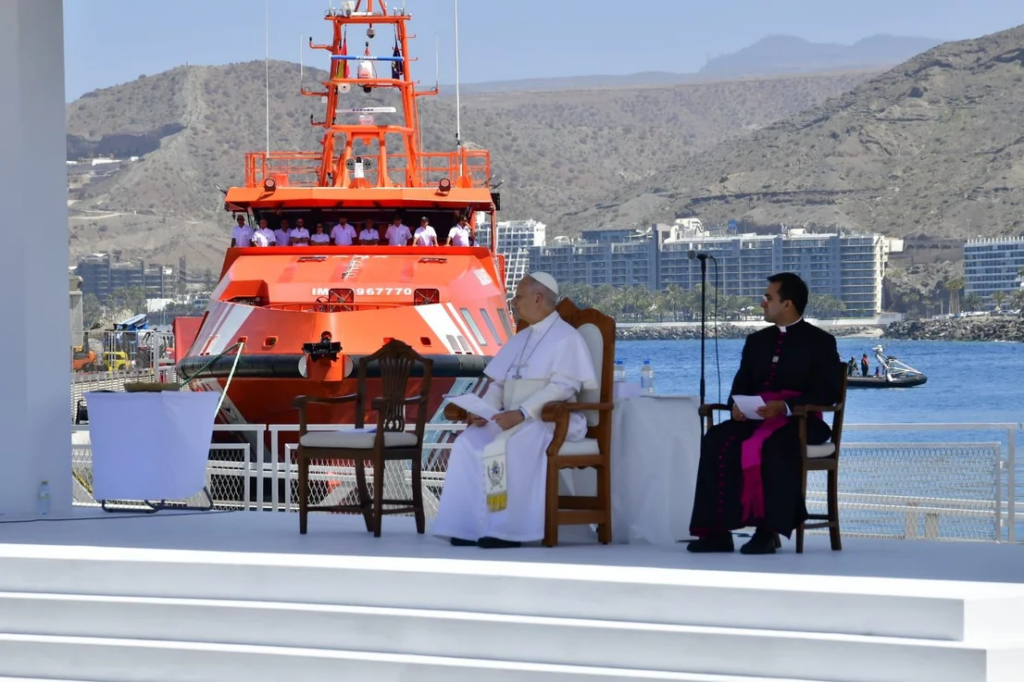 Kanarische Inseln: Papst appelliert an Europa 96 Papst appelliert