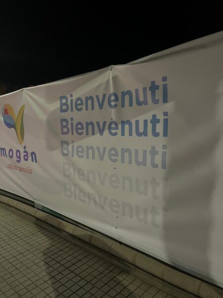 Gran Canaria-Süd, Mogán: Papstempfang mit Rechtschreibfehler 5 Papstempfang