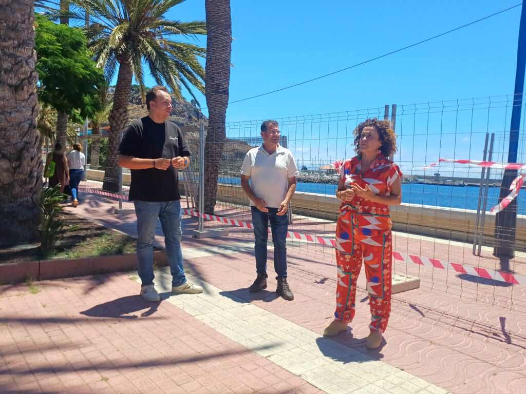 La Gomera, San Sebastián: Reparatur der Sturmschäden geht weiter 99 Reparatur