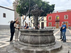 Gran Canaria-Nord, Las Palmas: Restaurierter Brunnen sprudelt wieder 3 Restaurierter